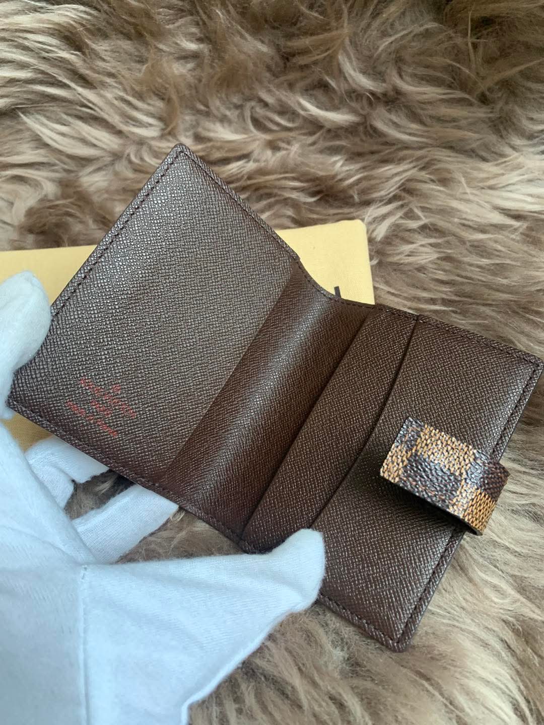 Louis Vuitton Mini Agenda Damier Ebene (Card Holder )