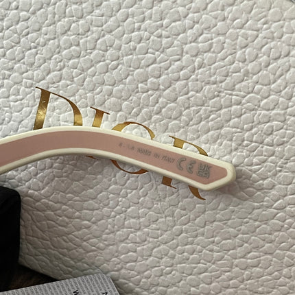 PRELOVED AUTHENTIC DiorPacific B2I Transparent Pink Butterfly Sunglasses