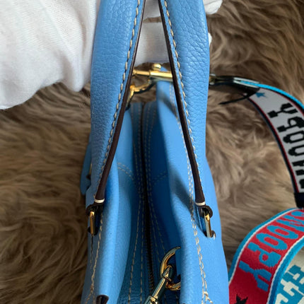 Marc Jacobs Mini Cruiser Satchel Bag in Coastal Blue