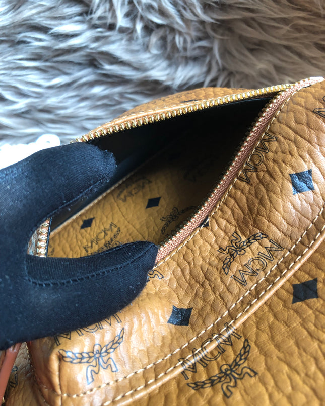 Preloved  MCM Stark Side Studs Backpack