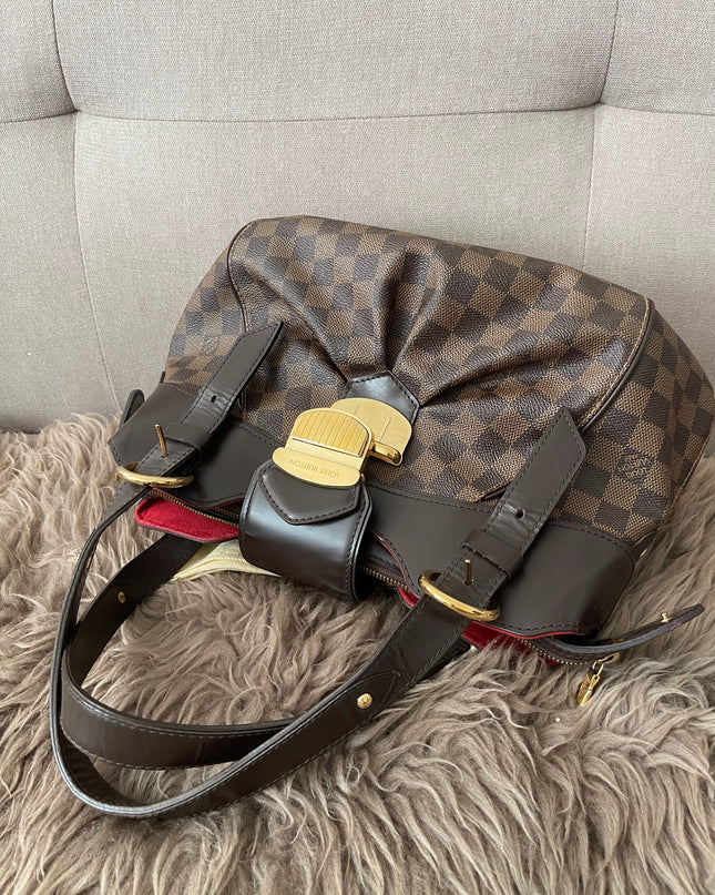 Preloved Authentic Louis Vuitton Sistina PM Damier Ebene