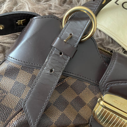 Preloved Authentic Louis Vuitton Sistina PM Damier Ebene