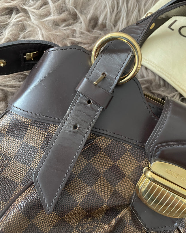 Preloved Authentic Louis Vuitton Sistina PM Damier Ebene