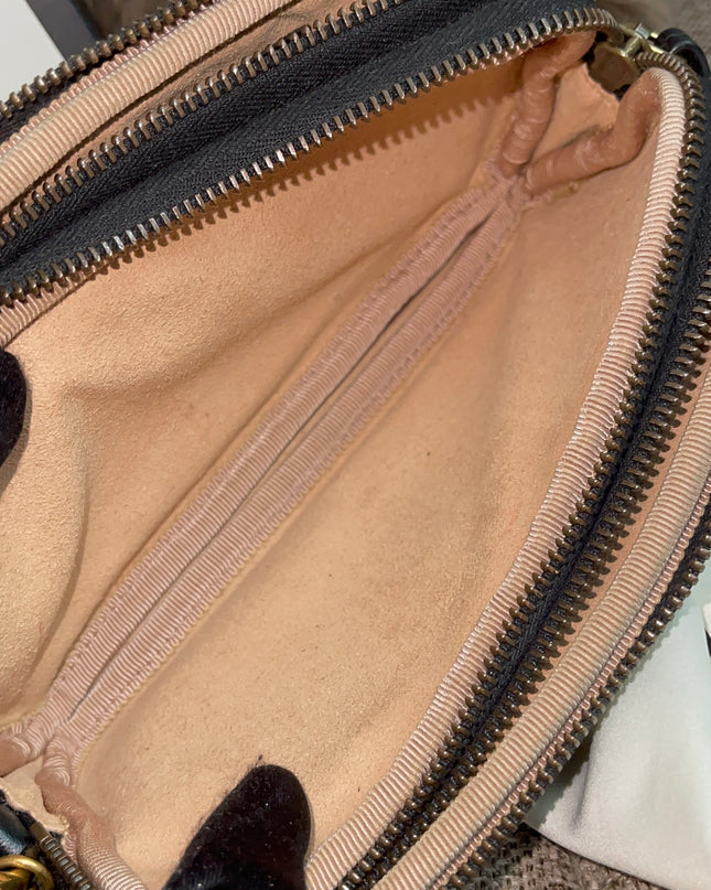Preloved Authentic Gucci GG Marmont Mini Chain Bag – Black
