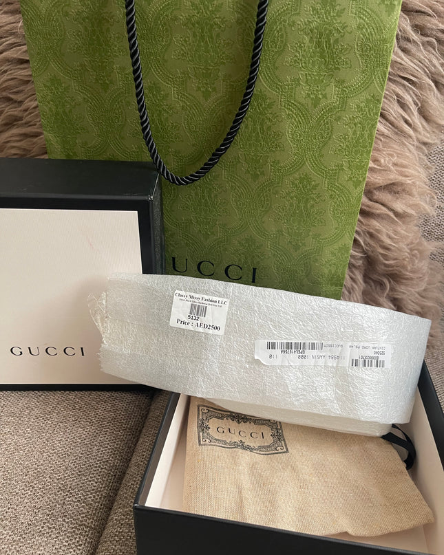 Preloved Authentic Gucci Signature GG Belt