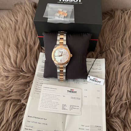 Preloved Authentic Tissot PR 100 Sport Chic 36mm