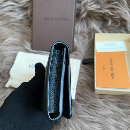 Louis Vuitton Epi Epi Leather Card Case Black