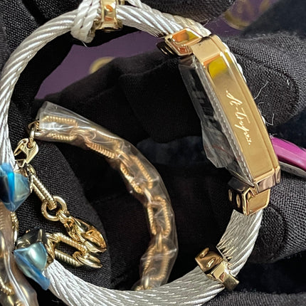Preloved Authentic Charriol St-Tropez Ladies Watch — Two-Tone Silver Cable & Gold