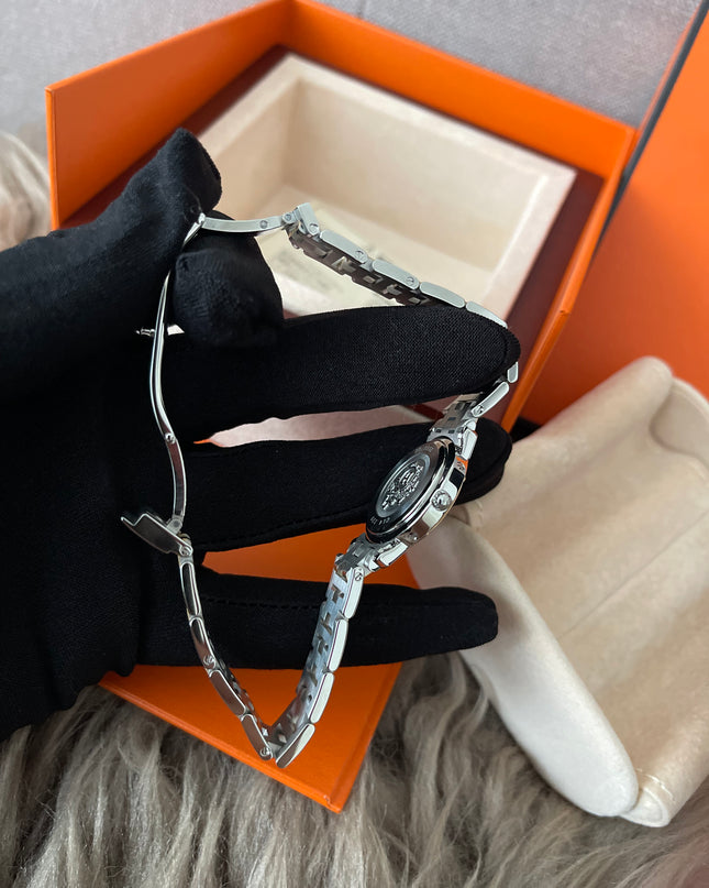 Preloved Authentic Hermès Clipper Watch 2 tone
