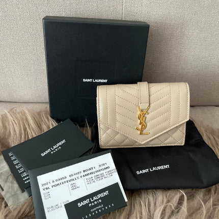Preloved Authentic unused SAINT LAURENT Saint Laurent Envelope small wallet