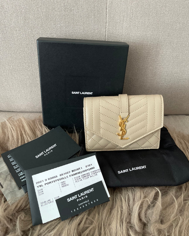 Preloved Authentic unused SAINT LAURENT Saint Laurent Envelope small wallet
