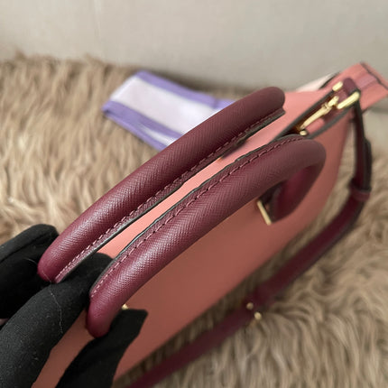 Preloved Authentic Michael Kors Selma Saffiano Leather Medium Satchel