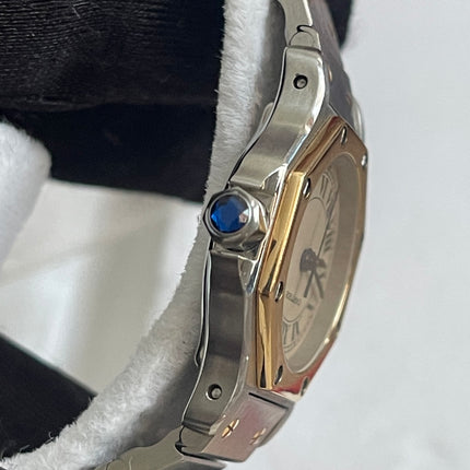 Preloved Authentic Cartier Santos Octagon — Two-Tone Steel & 18k Gold