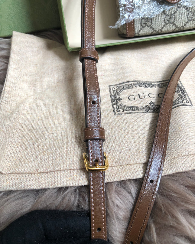Preloved Gucci Horsebit 1955 mini bag