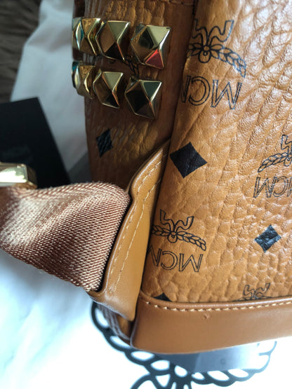 Preloved  MCM Stark Side Studs Backpack