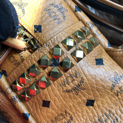 Preloved  MCM Stark Side Studs Backpack