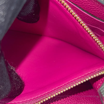 Preloved Authentic Louis Vuitton Monogram Empreinte Sarah Wallet – Fuchsia