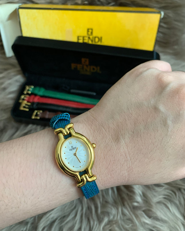 FENDI Chameleon Changeable Belt Watch 5Colors