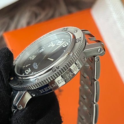 Preloved Authentic Rank A Hermes Clipper CL7.710 38mm Watch