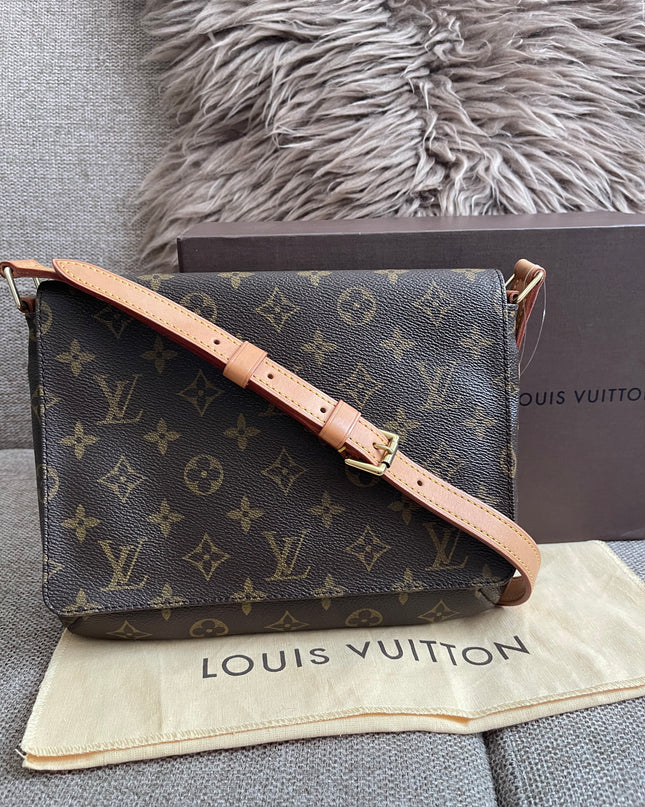 Preloved Authentic Louis Vuitton Musette Tango — Monogram Canvas