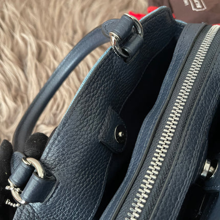 Authentic Preloved Coach Mini Lillie Carryall (Denim Multi)