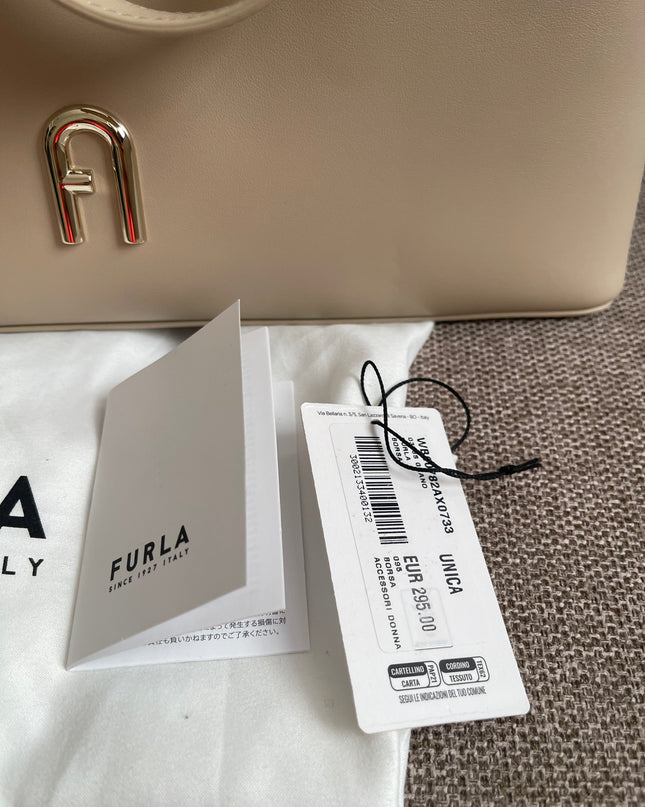 Preloved Authentic Furla Miastella Hobo Bag in Beige