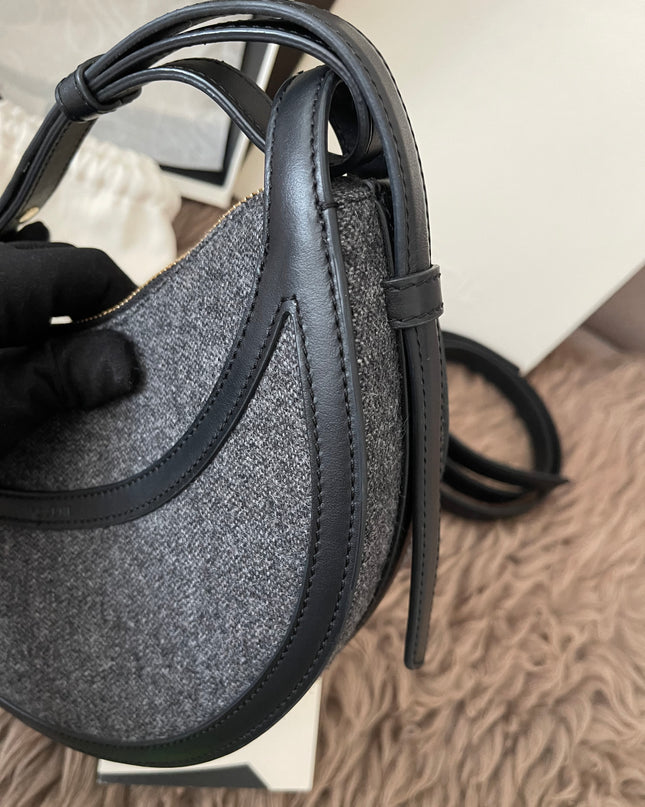 Preloved Authentic Polène Numéro Dix Grained Black Edition Calfskin