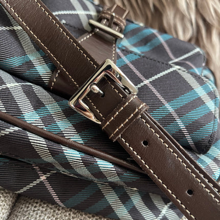 Preloved Authentic Burberry Nova Check Tartan Crossbody Camera Bag