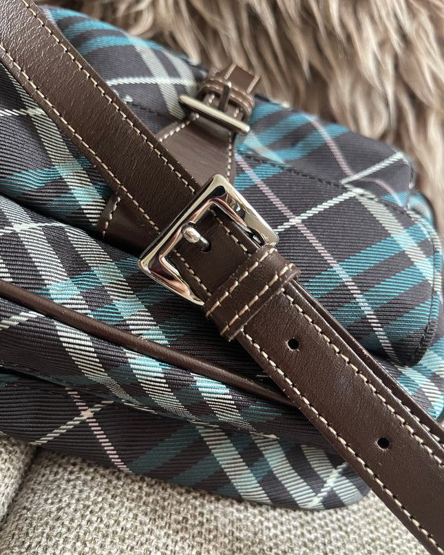 Preloved Authentic Burberry Nova Check Tartan Crossbody Camera Bag