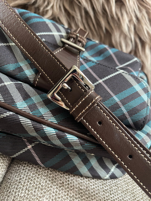 Preloved Authentic Burberry Nova Check Tartan Crossbody Camera Bag