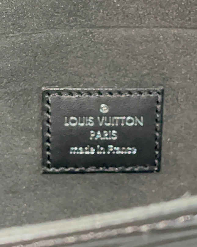 Preloved Authentic Louis Vuitton Félicie Pochette in Black Epi Leather