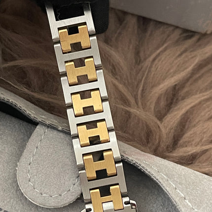 Preloved Authentic Hermès Clipper Watch (2-Tone)