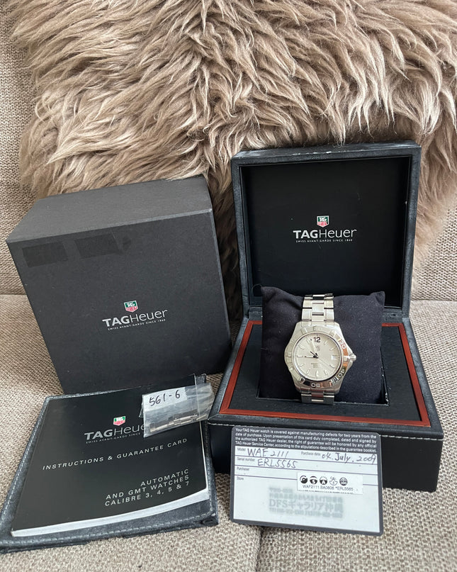 Preloved Authentic TAG Heuer Aquaracer WAF2111