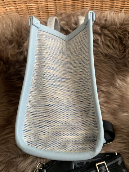 MARC JACOBS 
Canvas Small Summer Tote Bag Blue