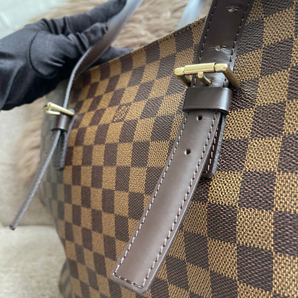 Preloved Authentic Louis Vuitton Chelsea Tote GM Damier Ebene