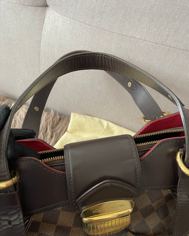 Preloved Authentic Louis Vuitton Sistina PM Damier Ebene