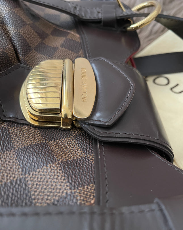 Preloved Authentic Louis Vuitton Sistina PM Damier Ebene
