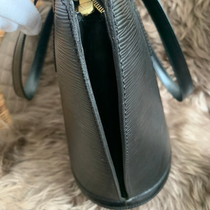 Louis Vuitton Black Epi Leather Saint Jacques PM Tote