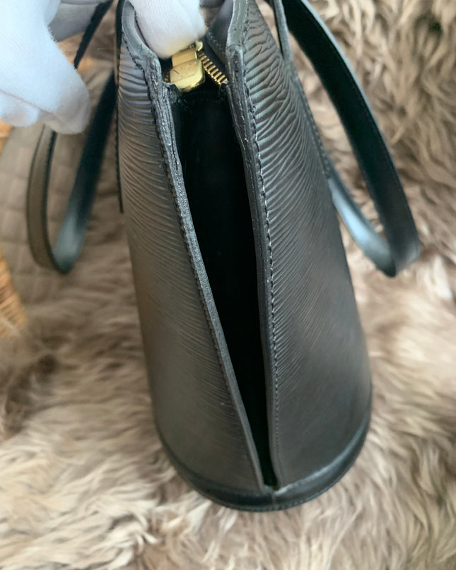 Louis Vuitton Black Epi Leather Saint Jacques PM Tote