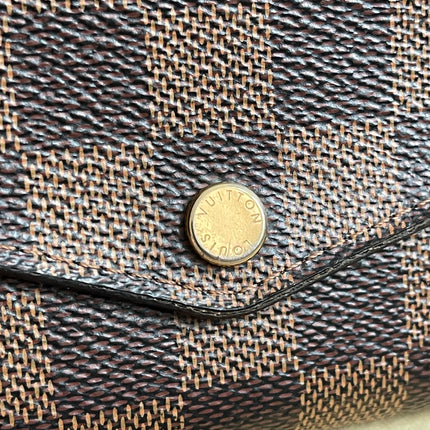 Preloved Authentic Louis Vuitton Sarah Wallet in Damier Ebene