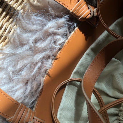 Preloved SEE BY CHLOÉ Cecilia Fringed Leather Bucket Bag