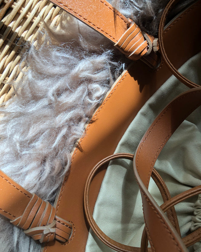 Preloved SEE BY CHLOÉ Cecilia Fringed Leather Bucket Bag