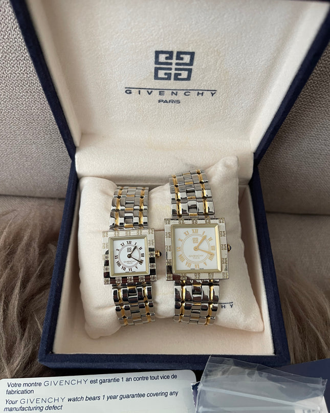 Preloved Authentic Givenchy couple's watch