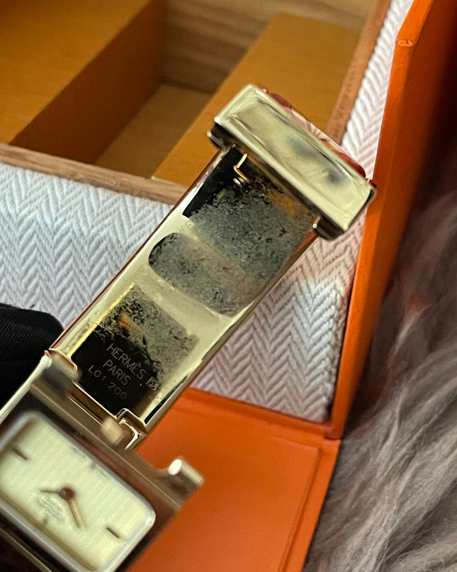 Preloved Authentic Hermès Loquet Watch