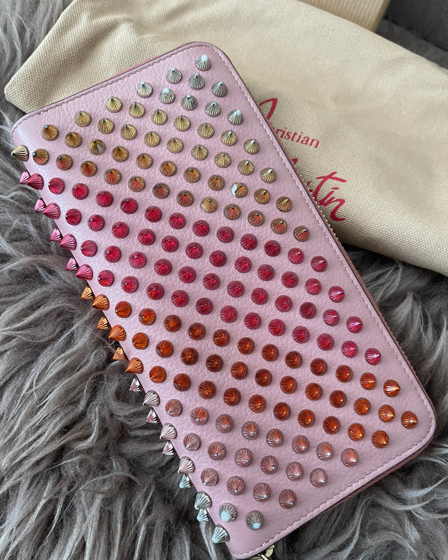 Preloved Authentic Christian Louboutin Panettone zip-around long wallet