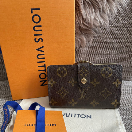 Preloved Authentic Louis Vuitton Monogram French Purse Wallet