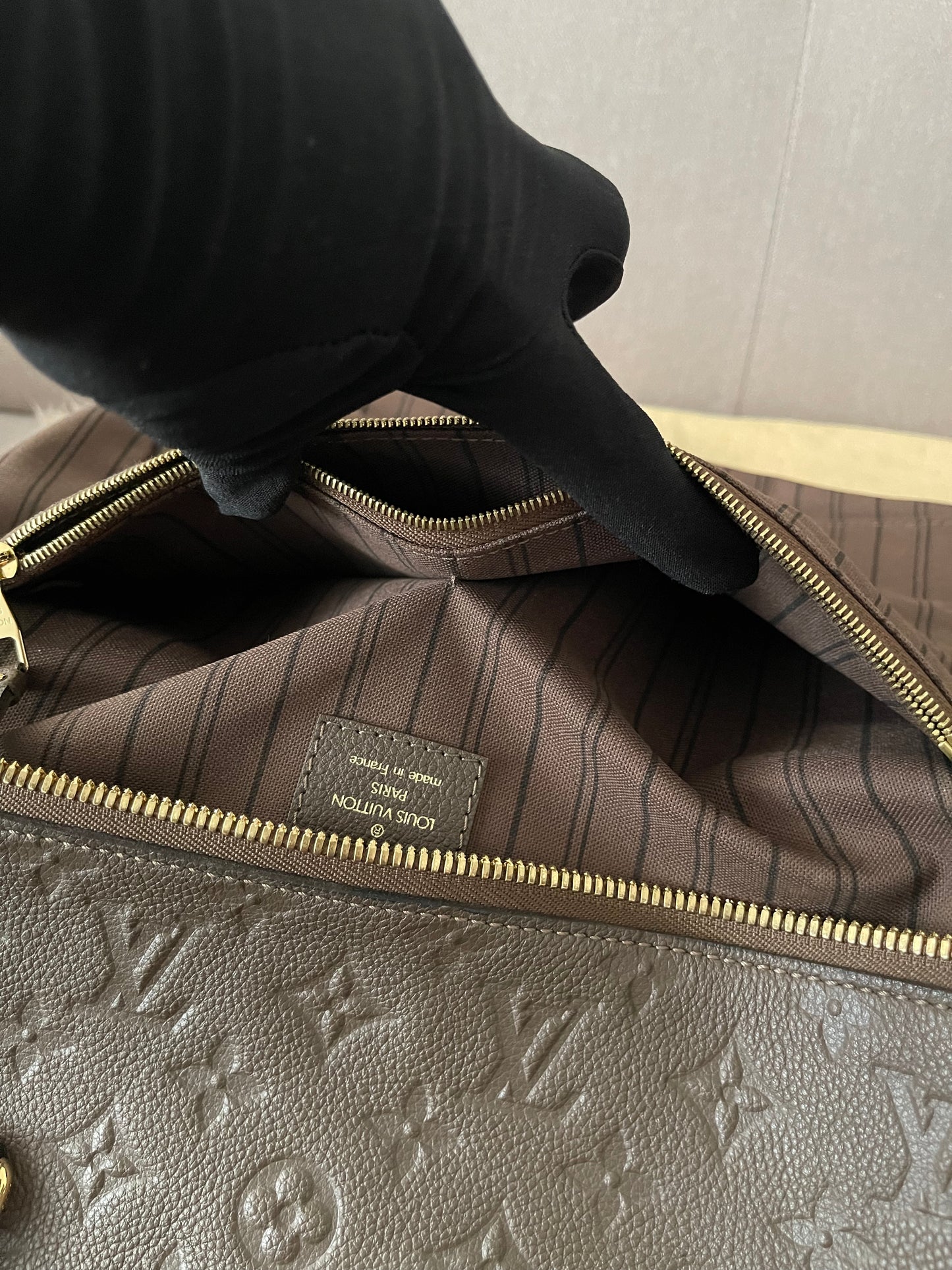 Preloved Authentic Louis Vuitton Ombre Monogram Empreinte Leather Lumineuse PM Bag