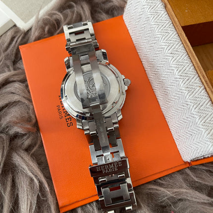 Preloved Authentic Rank A Hermes Clipper CL7.710 38mm Watch