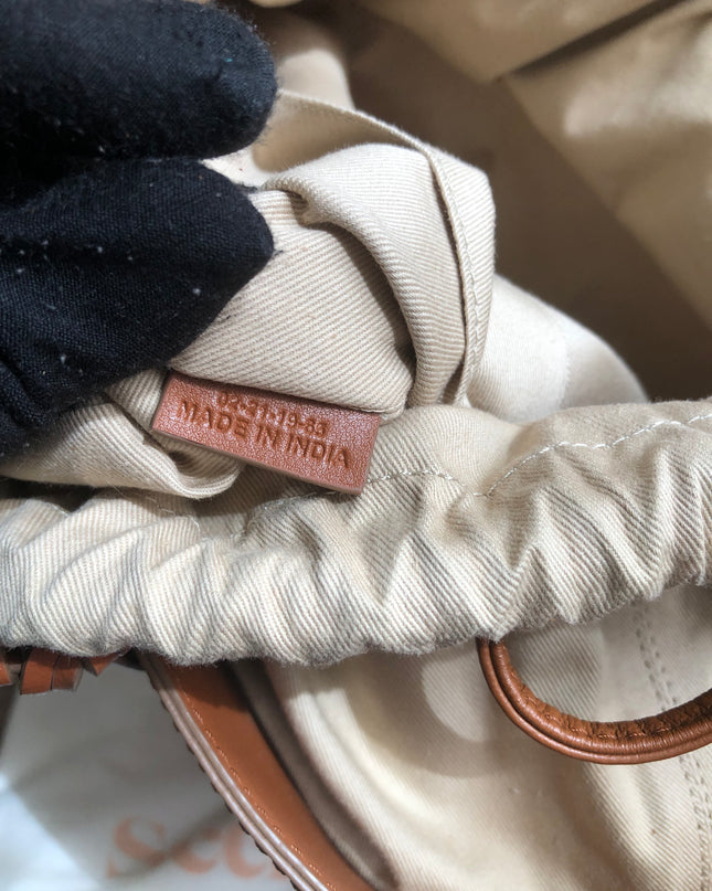 Preloved SEE BY CHLOÉ Cecilia Fringed Leather Bucket Bag