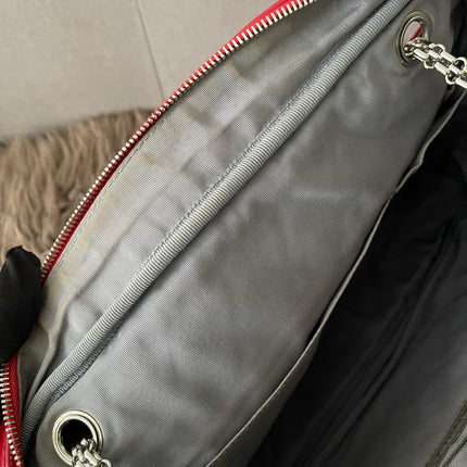 Preloved Authentic Chanel Reissue Camera Bag with silver-tone chain straps
